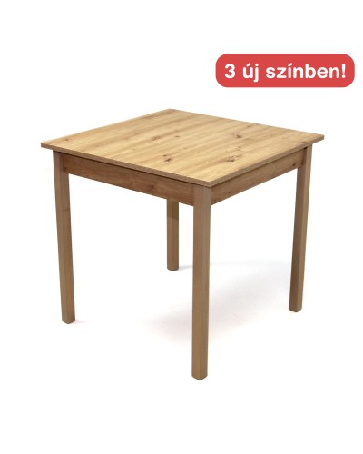 Olivér asztal 80x80 fix