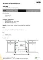 EVIDO AQUAPRO 45I beép. mosogatógép