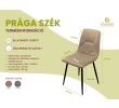 Prága szék Szürke szövet