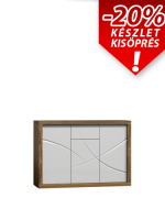 PARIS P7 Gőzölt tölgy/ Fehér 