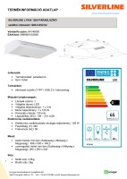 SILV.LYKIA 1200 50 cm elszívó Fehér
