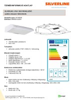 SILV.LYKIA 1200 60 cm elszívó Fehér