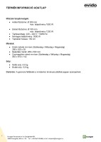 EV.DOMINO 32 főzőlap Cerán