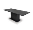 Kevin asztal Nero 160 cm