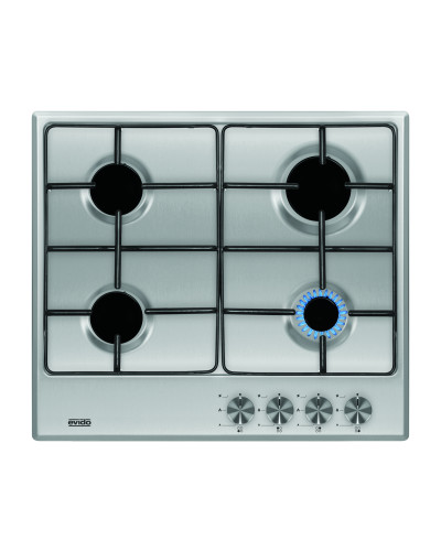 EVIDO VALEO 60FX gáz főzőlap, inox, WOK, matt zománc edénytartók